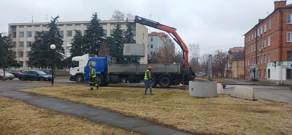 Реконструкція колектора Фото «Полтававодоканалу»