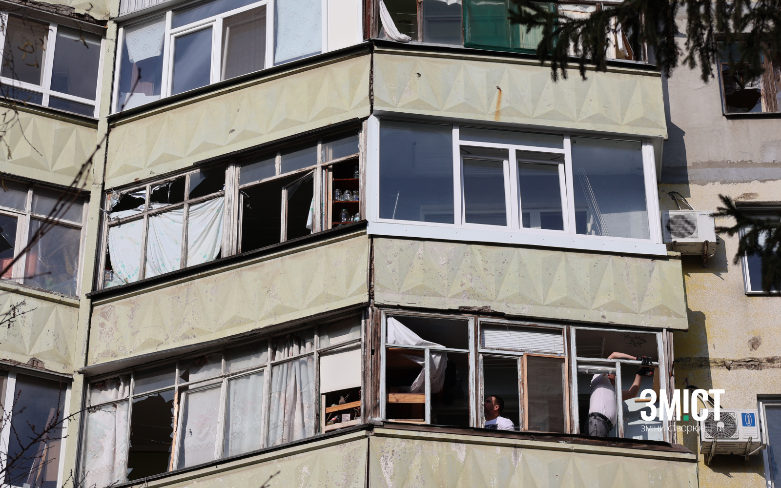 Збір на відновлення пошкодженої оселі на дев’ятому поверсі