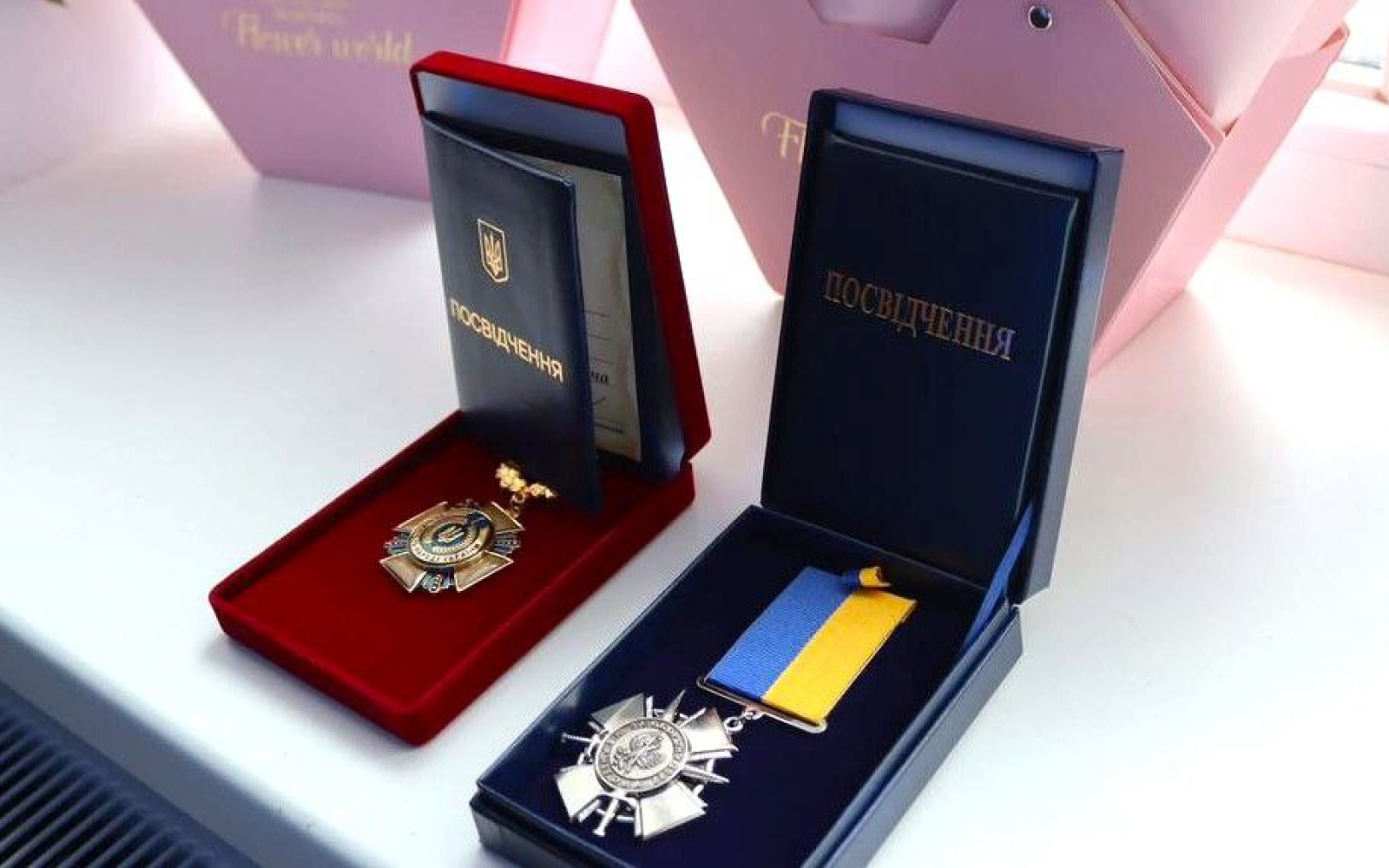 Дмитра Веселова та Леоніда Халімона відзначили нагрудними знаками