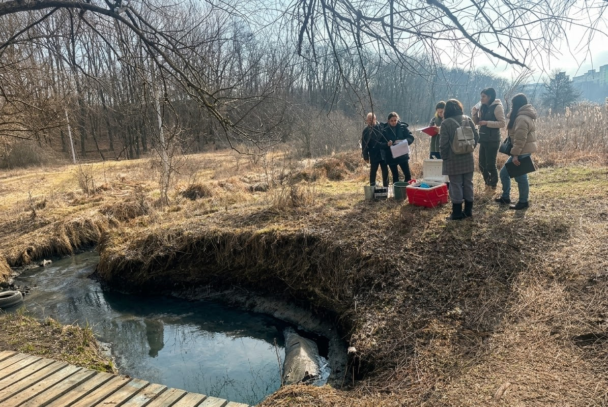 Обстеження водойм у Полтаві.
