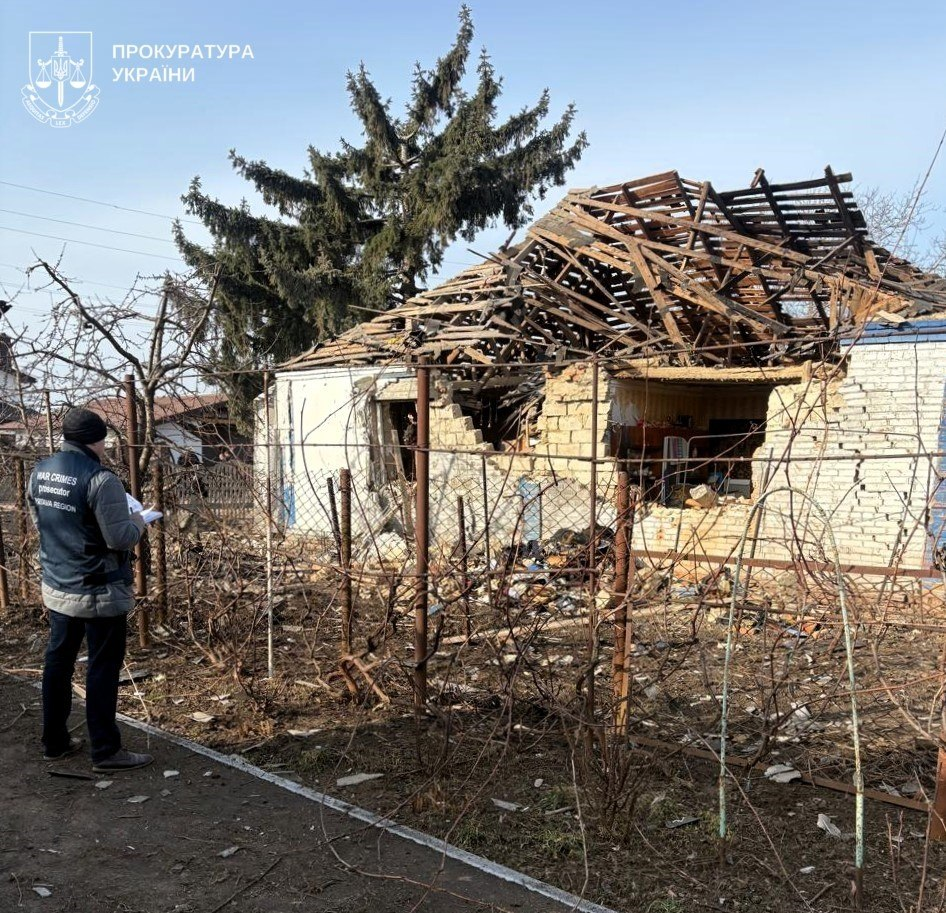 Наслідок обстрілу Полтави 24 березня