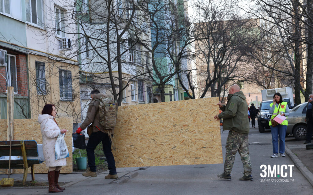 Ліквідація наслідків обстрілу