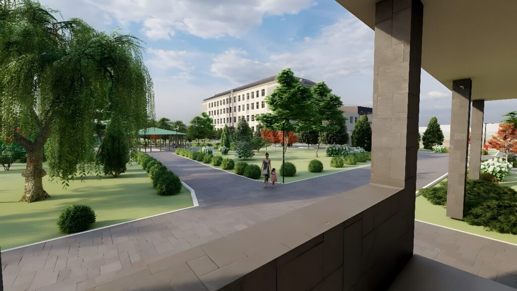 Ескіз ремонту ліцею в Кременчуці: розрив контракту 