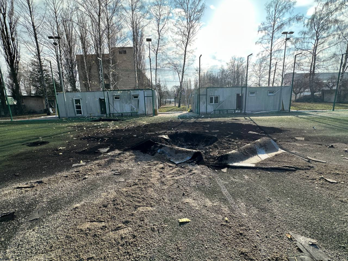 Наслідки обстрілу Полтави