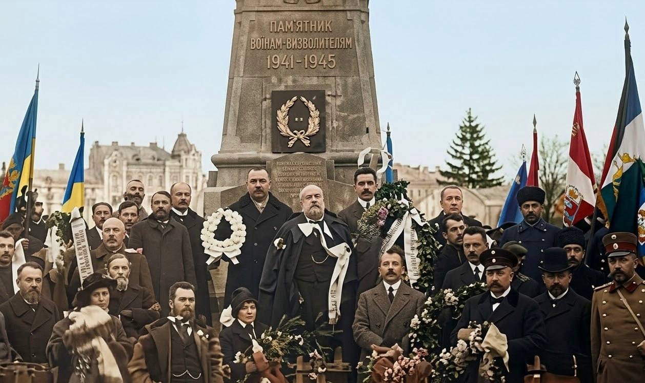 Проголошення маніфесту «Самостійна Україна» Ілюстративна світлина