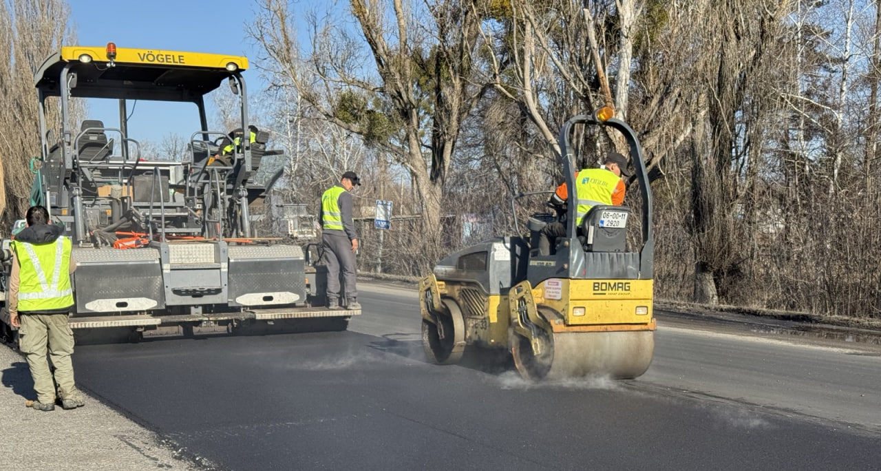 Ремонт доріг на Полтавщині