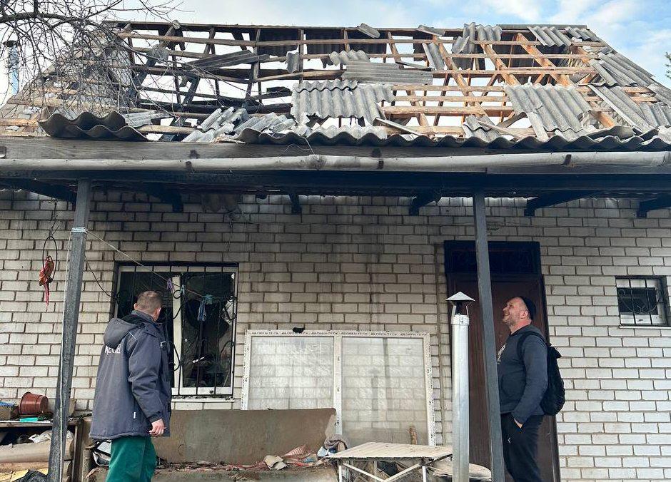 Наслідки ворожого обстрілу