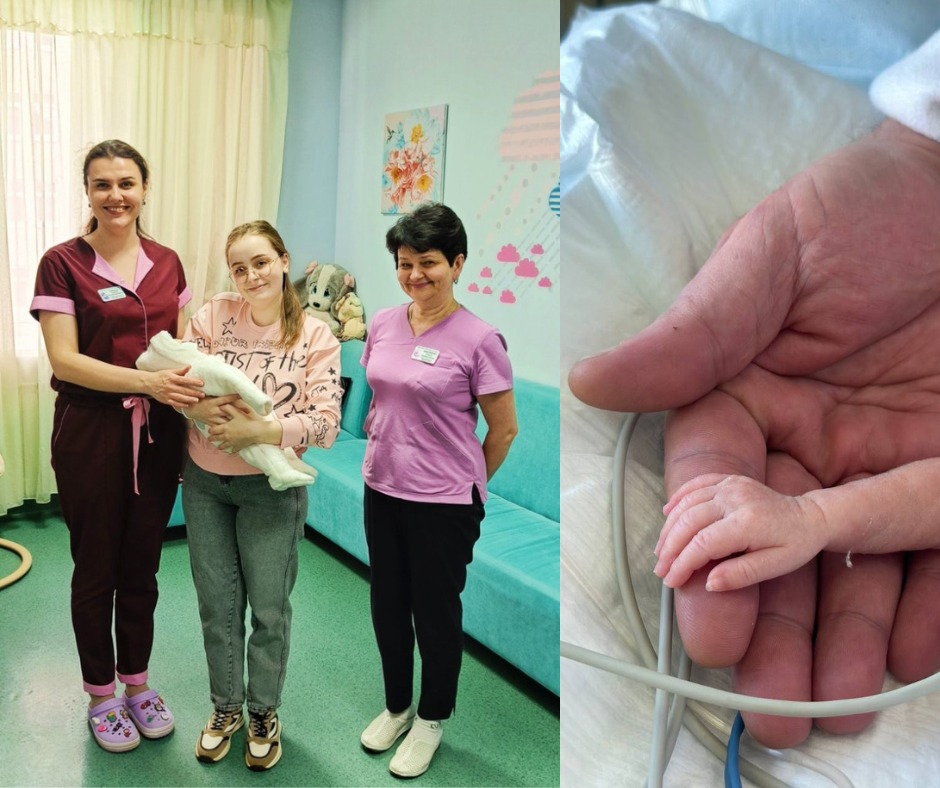 Виписка Соломії Кібліцької з мамою