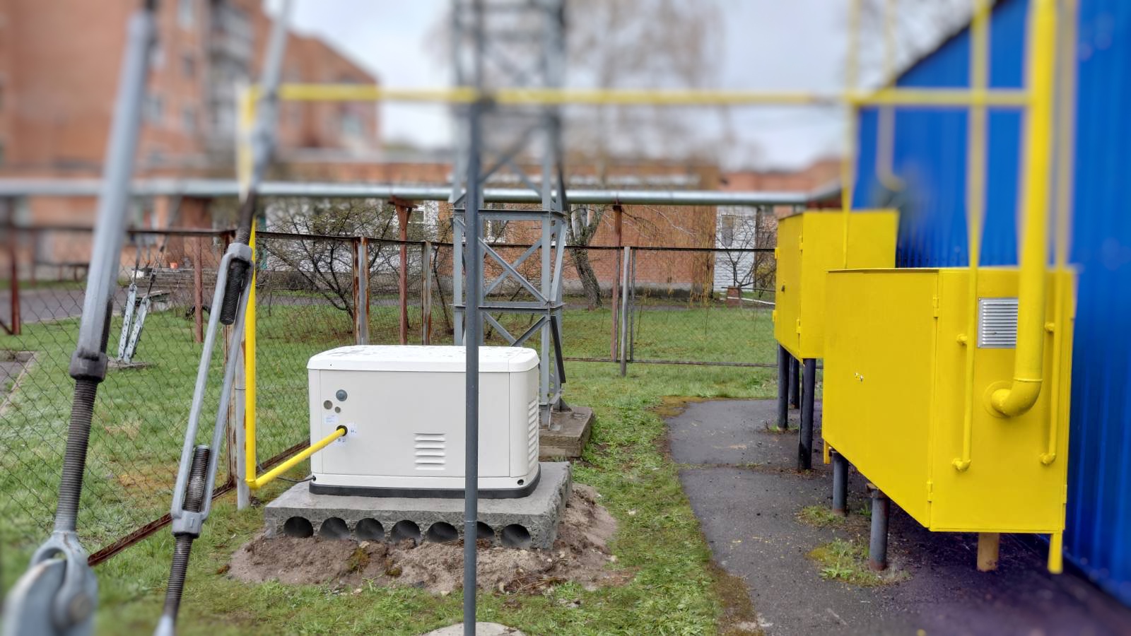 Газопоршневі генератори встановлюють у Полтаві