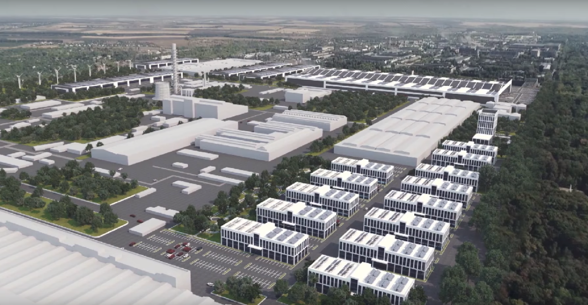 Ілюстративне фото. Ескіз індустріального парку