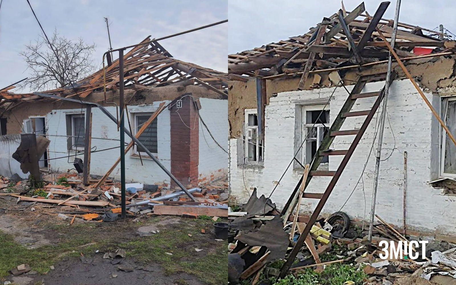 Після обстрілу Полтавщини родина залишилася без дому: оголосили збір