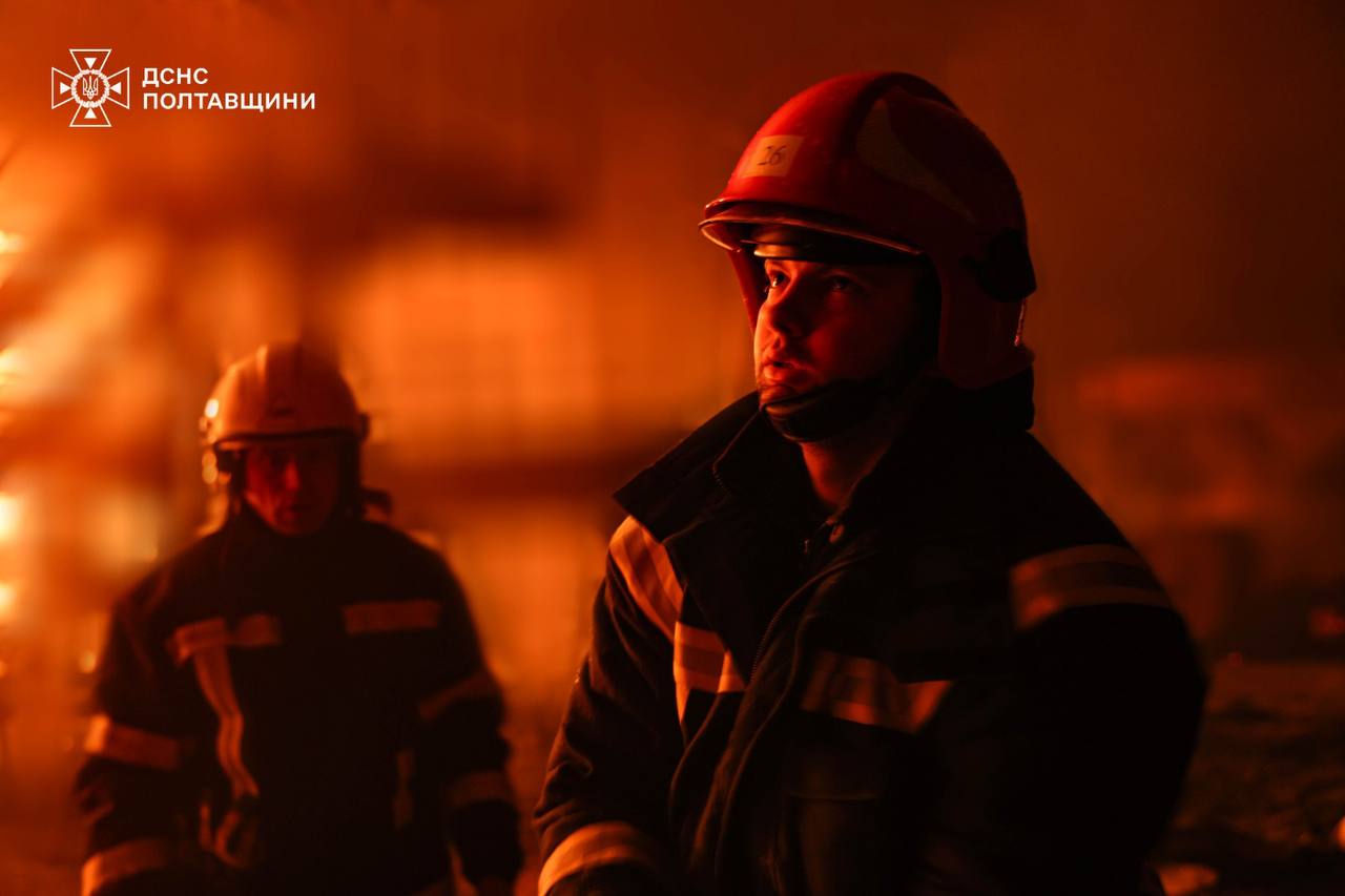 Ворог атакував промисловість у Полтавському районі