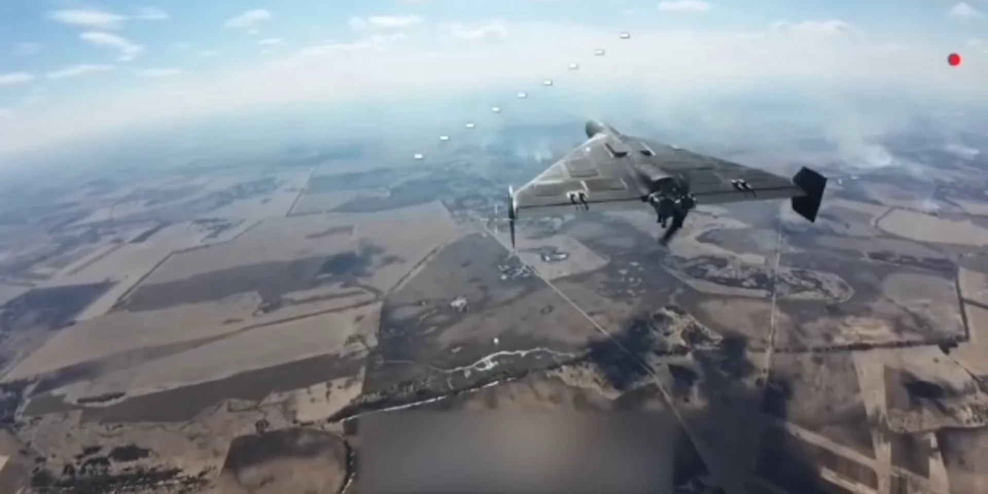 Ворожий дрон пройшов через Полтаву в напрямку Т...