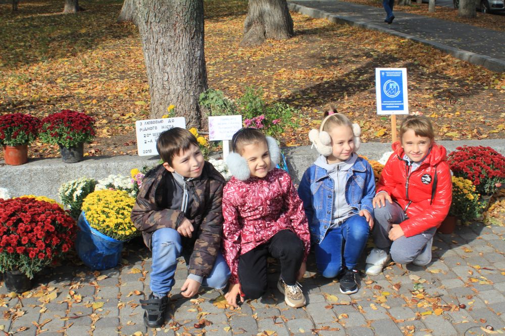 Перший Фестиваль хризантем у Полтаві