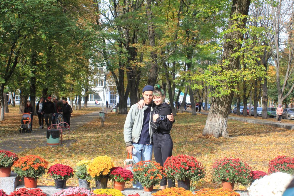 Перший Фестиваль хризантем у Полтаві