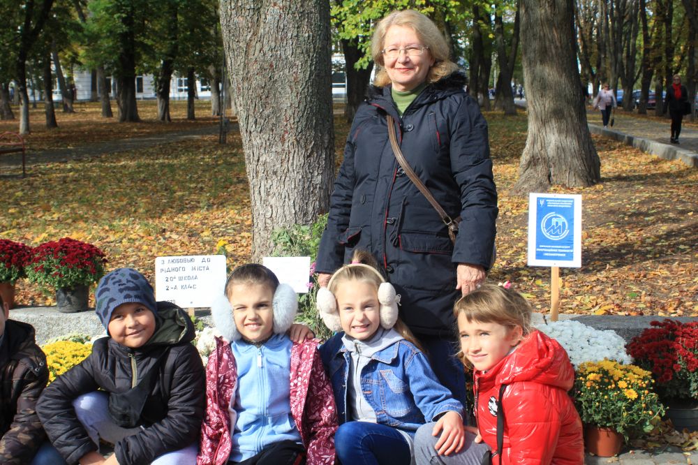 Перший Фестиваль хризантем у Полтаві