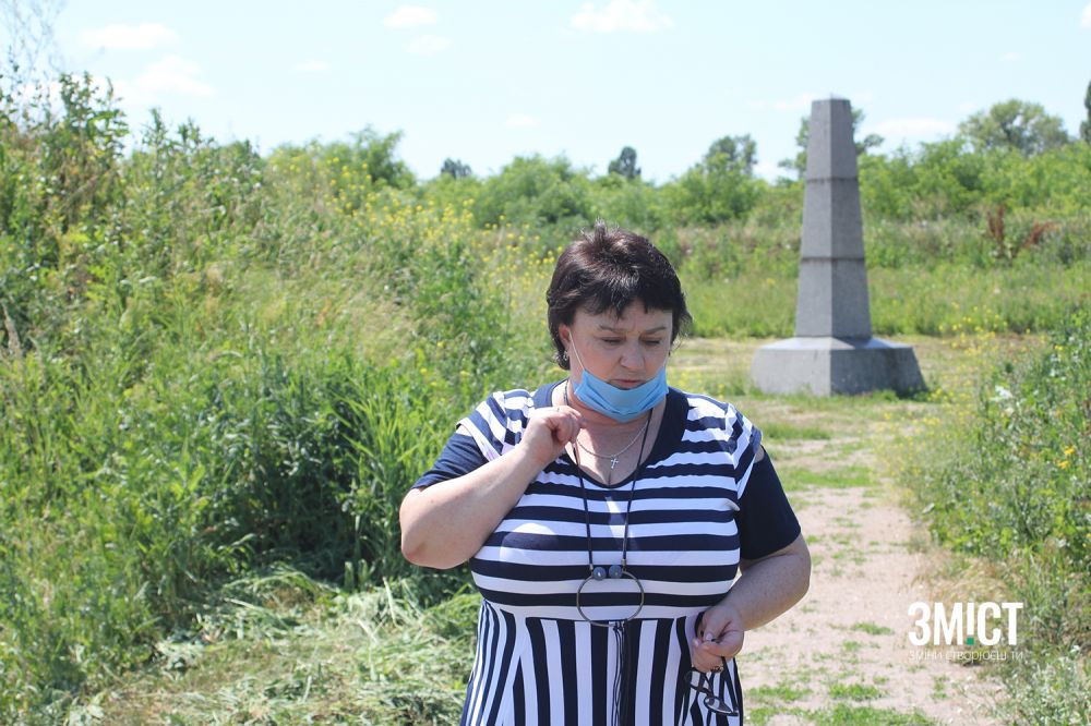 Наталія Білан каже. що було би непогано, аби на місці битви засіяли маки