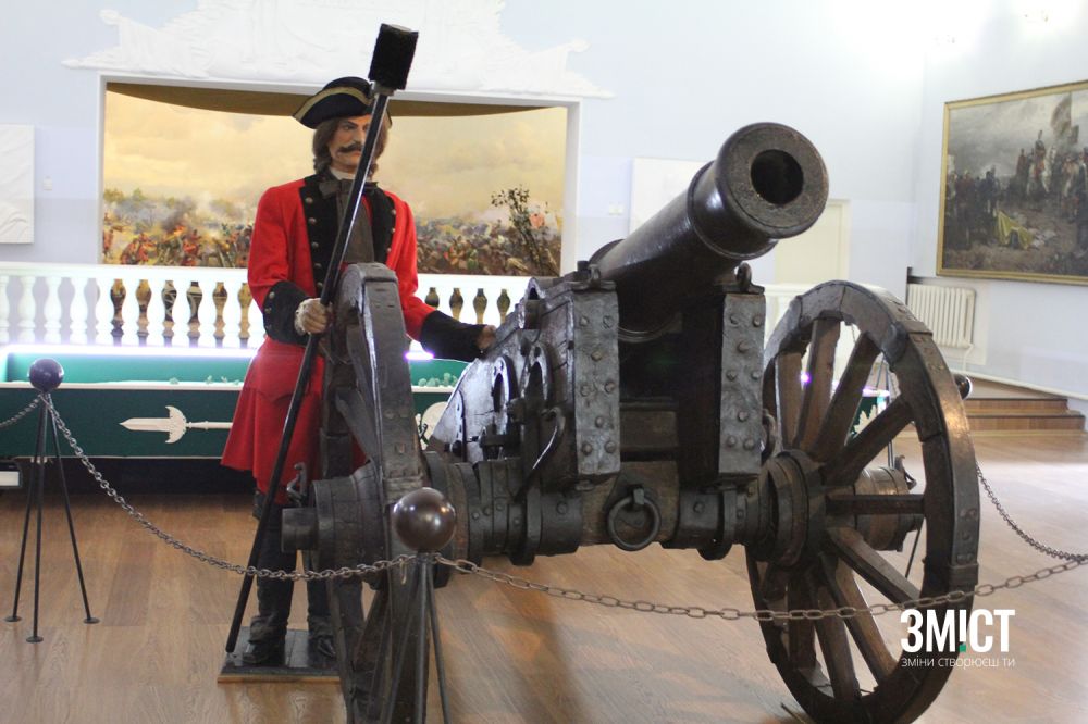 Експонат у музеї з автентичними елементами