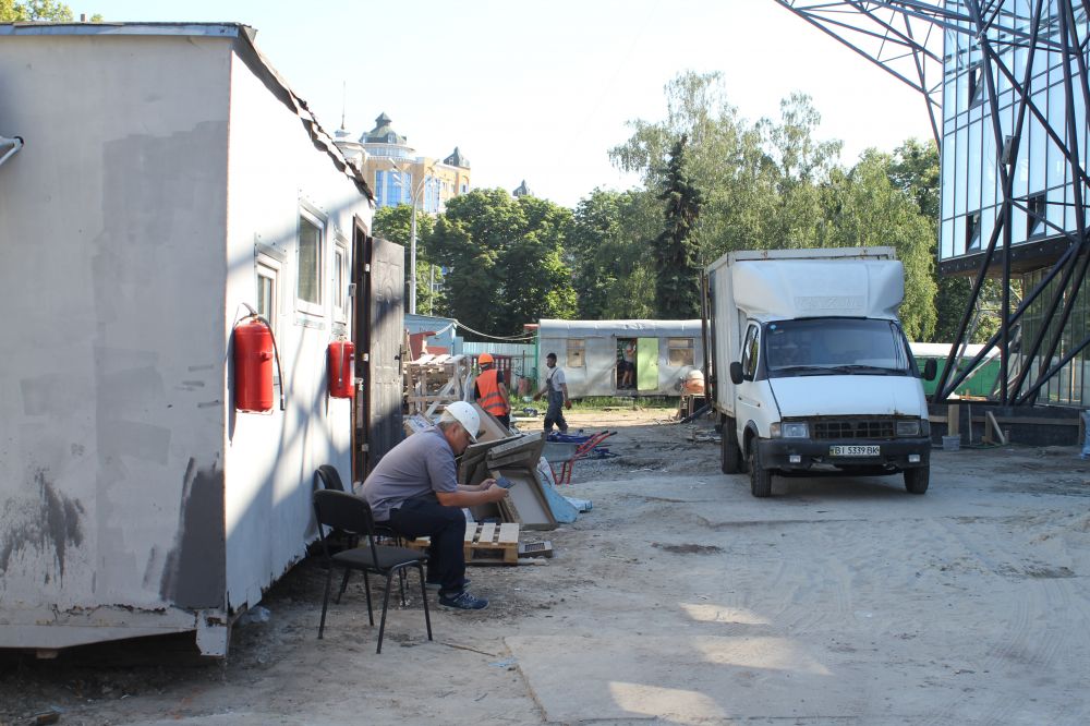 Працівники на об'єкті