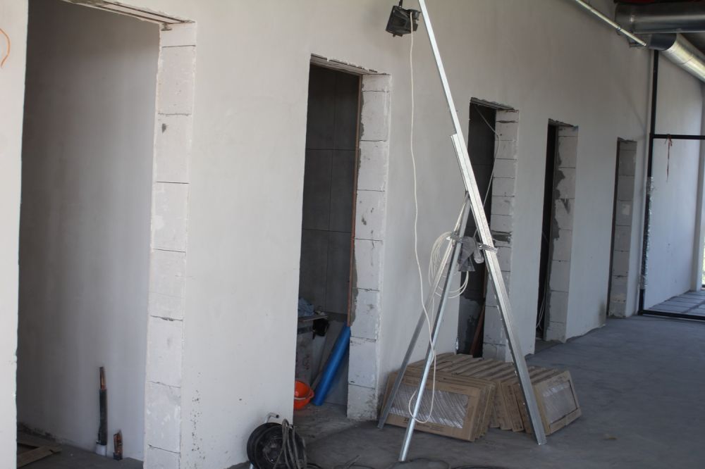 Будівництво ЦНАПу зсередини, 3 липня 2020 року