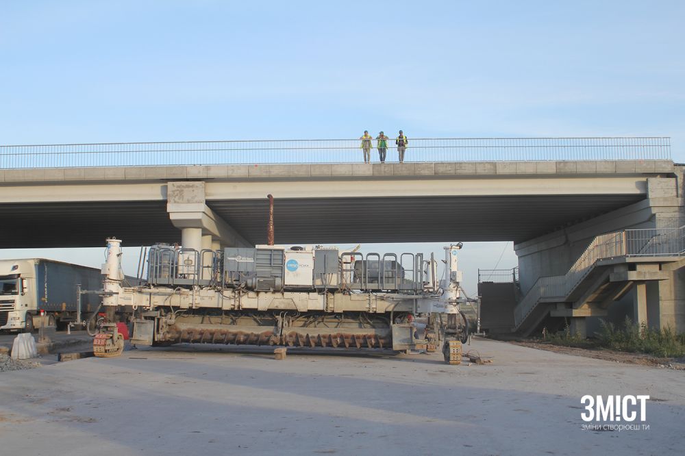 Будівництво траси Дніпро – Решетилівка