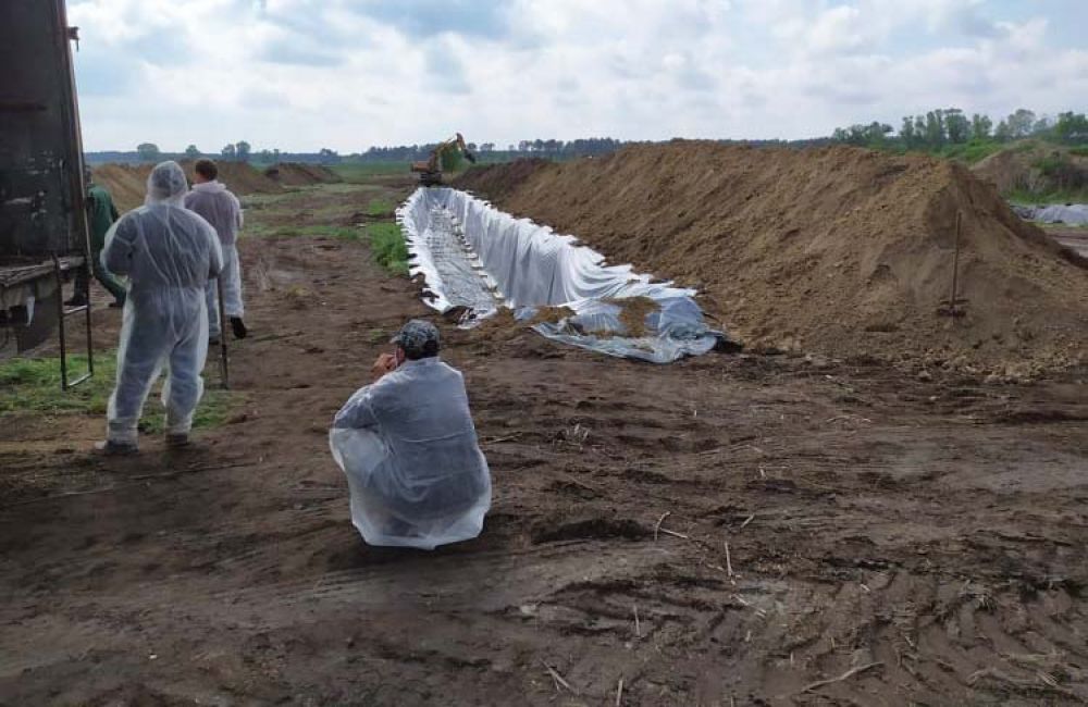 Місце для тимчасової утилізації (Фото – poltatva.to)