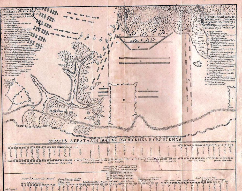 Карта Петра I