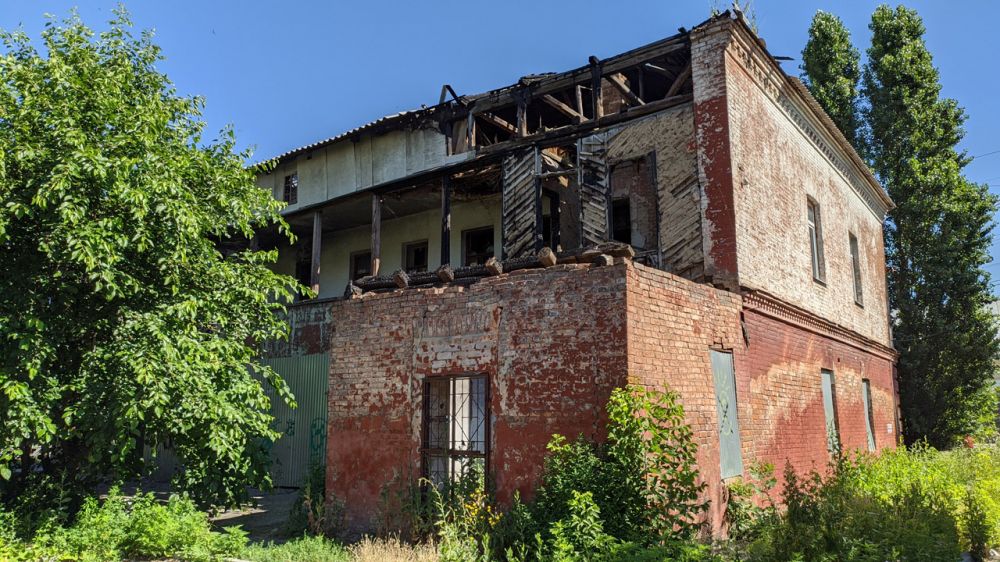 Будівля на Павленківській площі,6, яку виставили на аукціон (Фото – poltava.to)