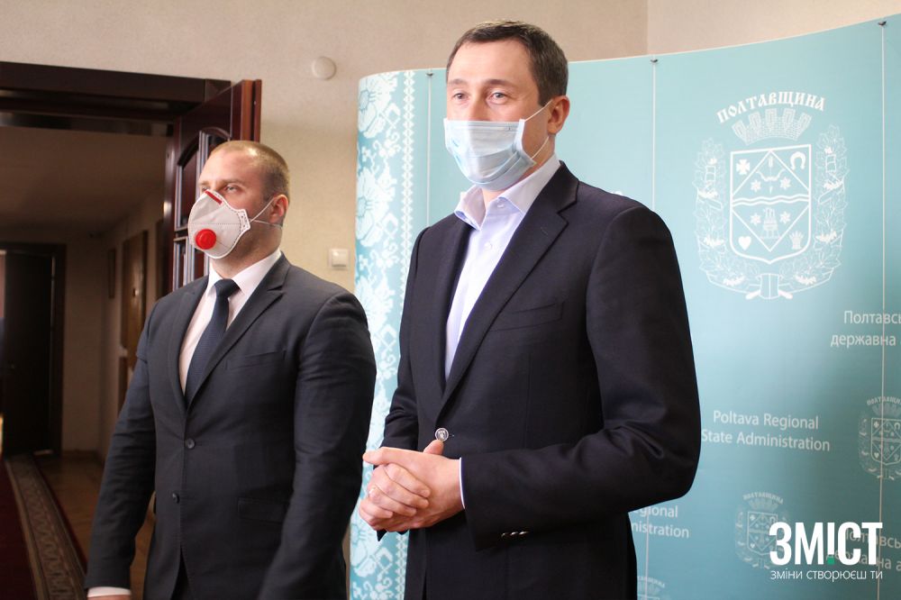 Очільник Мінрегіону Олексій Чернишов та голова Полтавської ОДА Олег Синєгубов кажуть, що на Полтавщині вчасно завершать заплановані об’єкти 