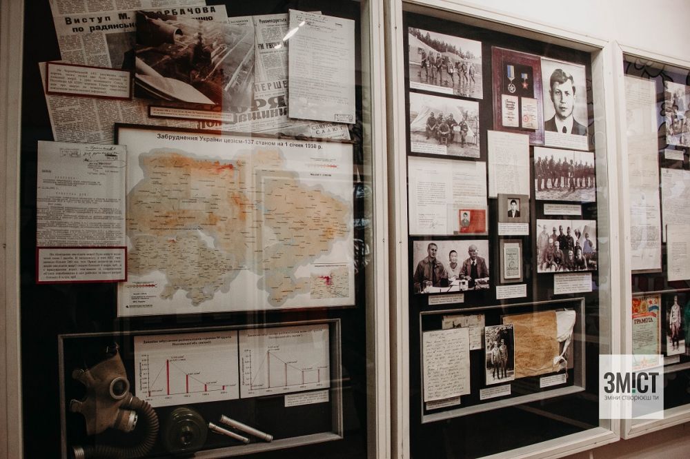 Виірзки з газет 1986 року, нагороди, розпорядження оперативного штабу досі збергіються у музеї