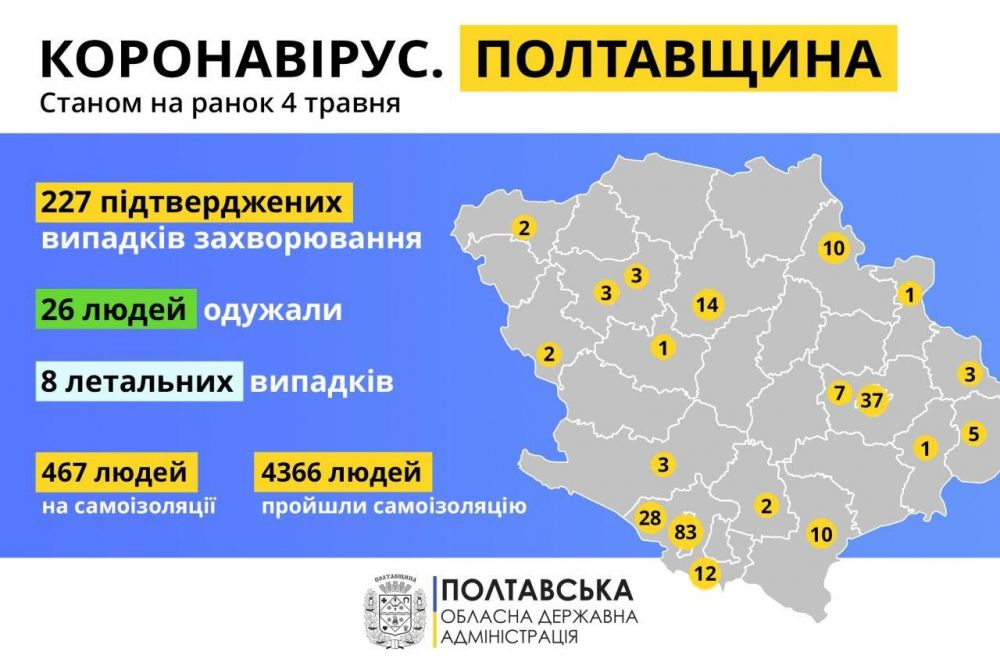 Як коронавірус поширюється областю (Графіка Олега Синєгубова)