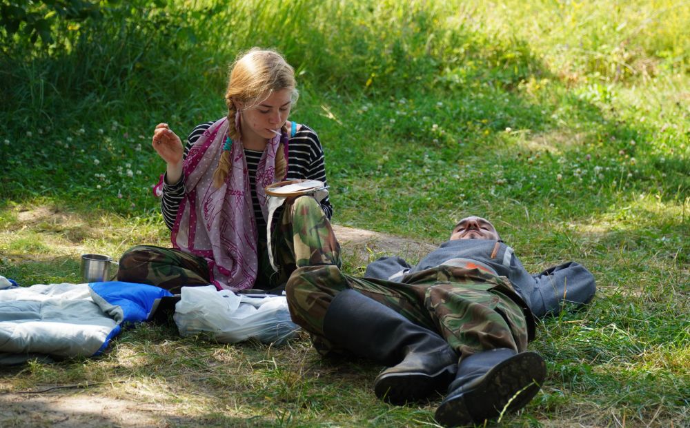 Учасниця та учасник археологічної експедиції (Фото з фб-сторінки заповідника)