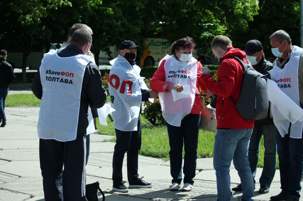 На акції були й підприємці
