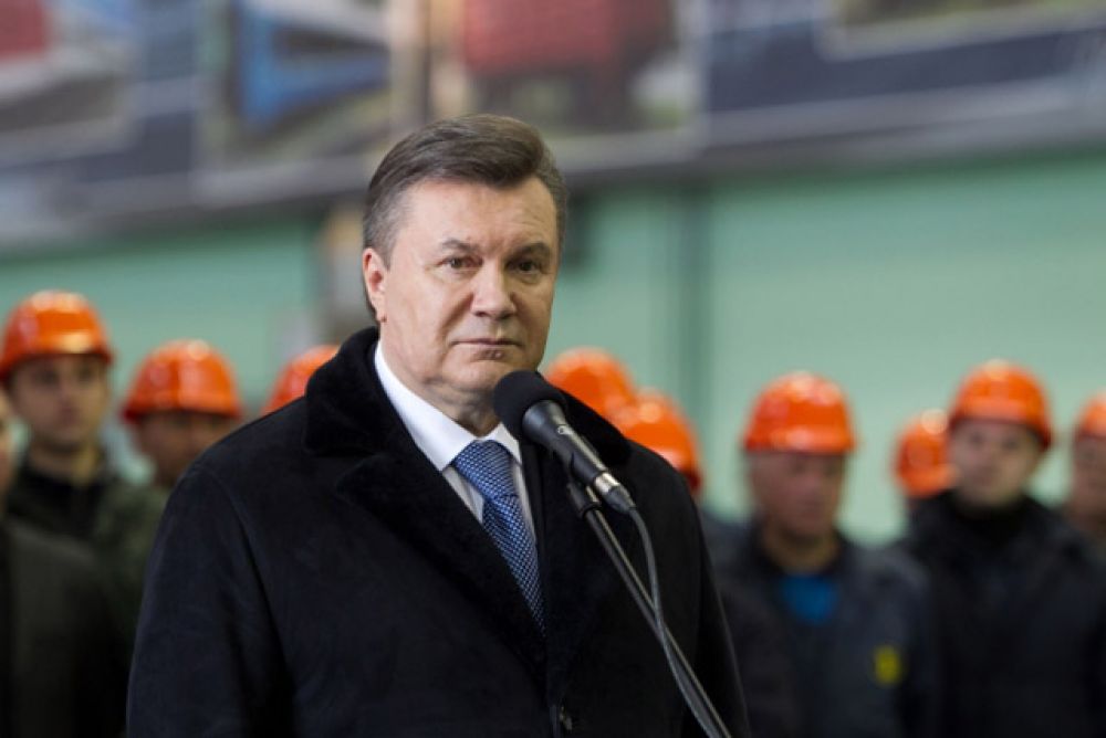 Янукович на Крюківському заводі
