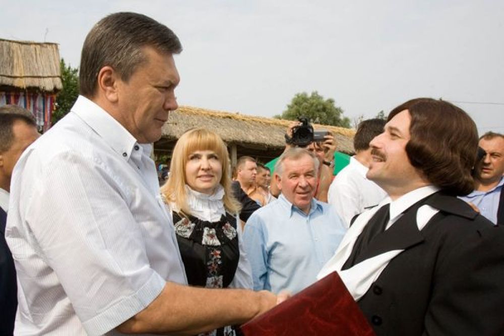 Янукович на Сорочинському ярмарку