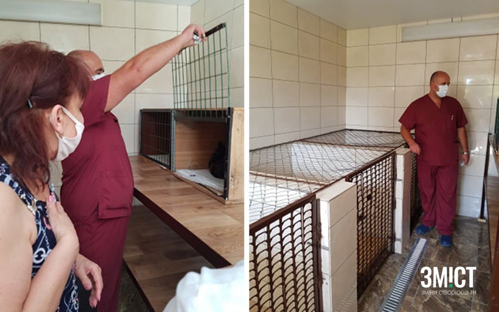 Вольєри (Фото Головного управління Держпродспоживслужби в Полтавській області)