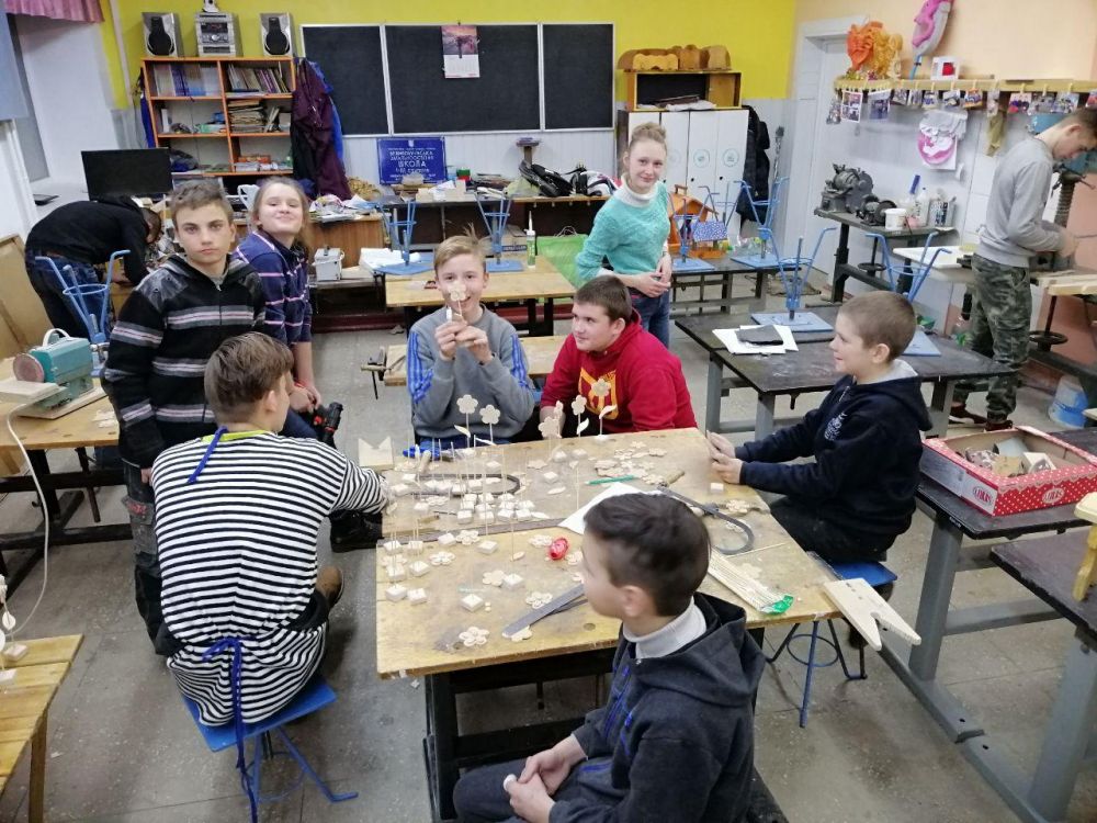 Процес виробництва (Фото Геннадія Світличного)