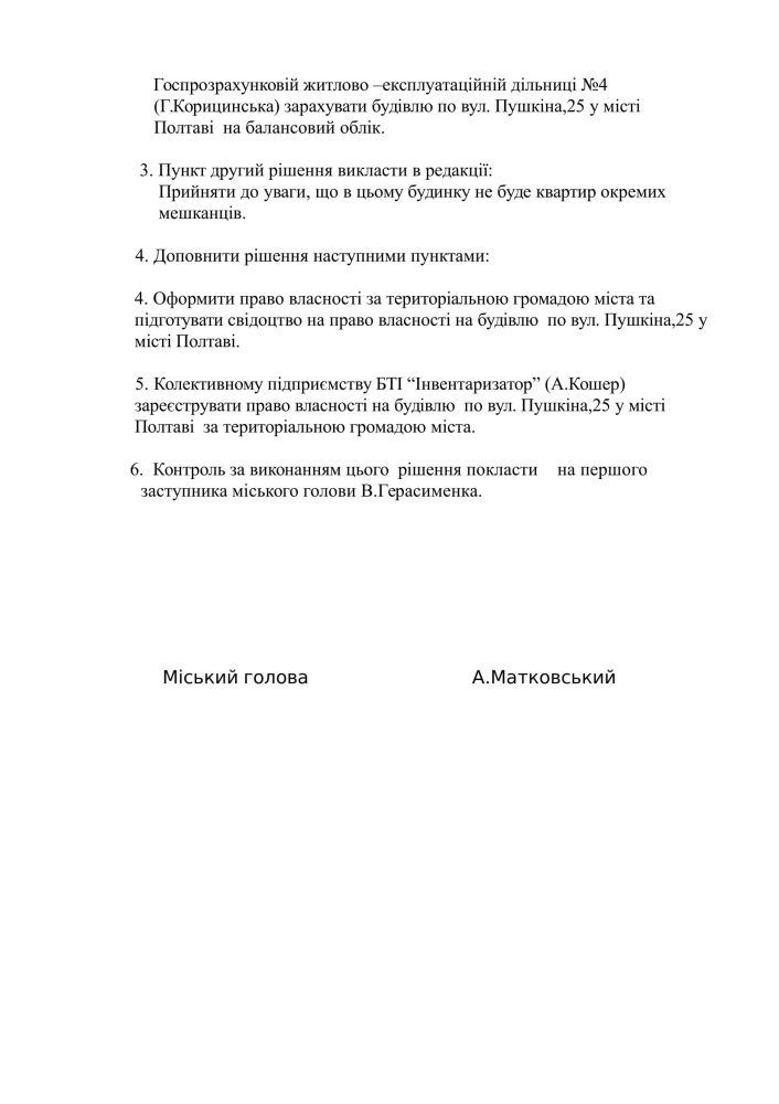 Рішення сесії