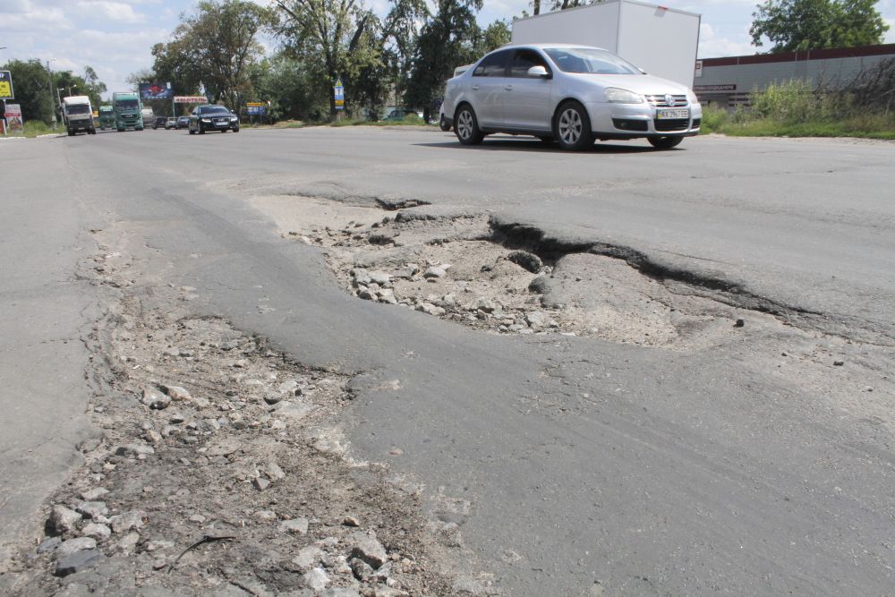 Полтавський відрізок траси (фото Олега Журавльова)