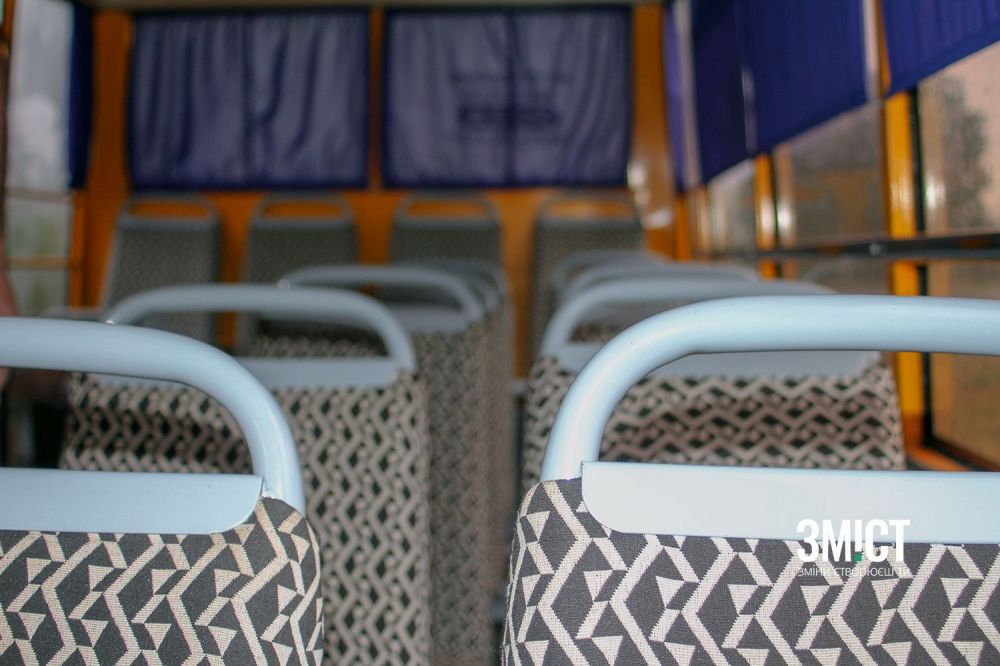 Салон однієї з маршруток