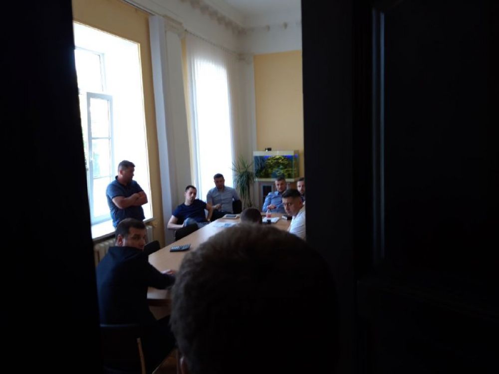 У Чепурка в кабінеті 