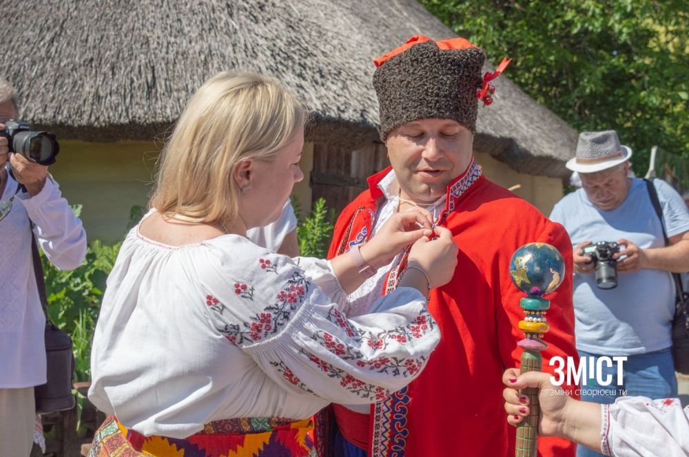 У садибі Котляревського відіграли весілля з минулого