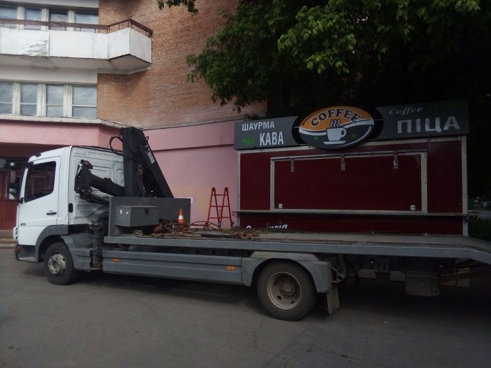 Демонтаж МАФу