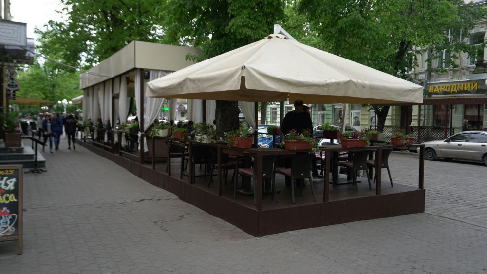 Вигляд літнього майданчика до