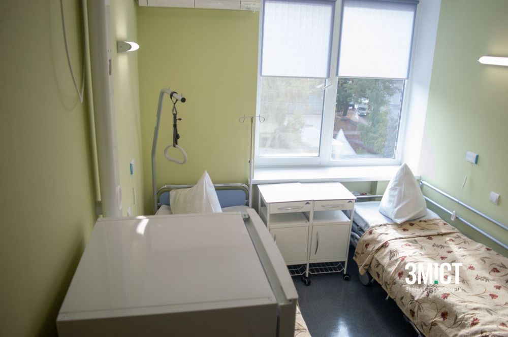 Відремонтовані відділення у полтавській лікарні