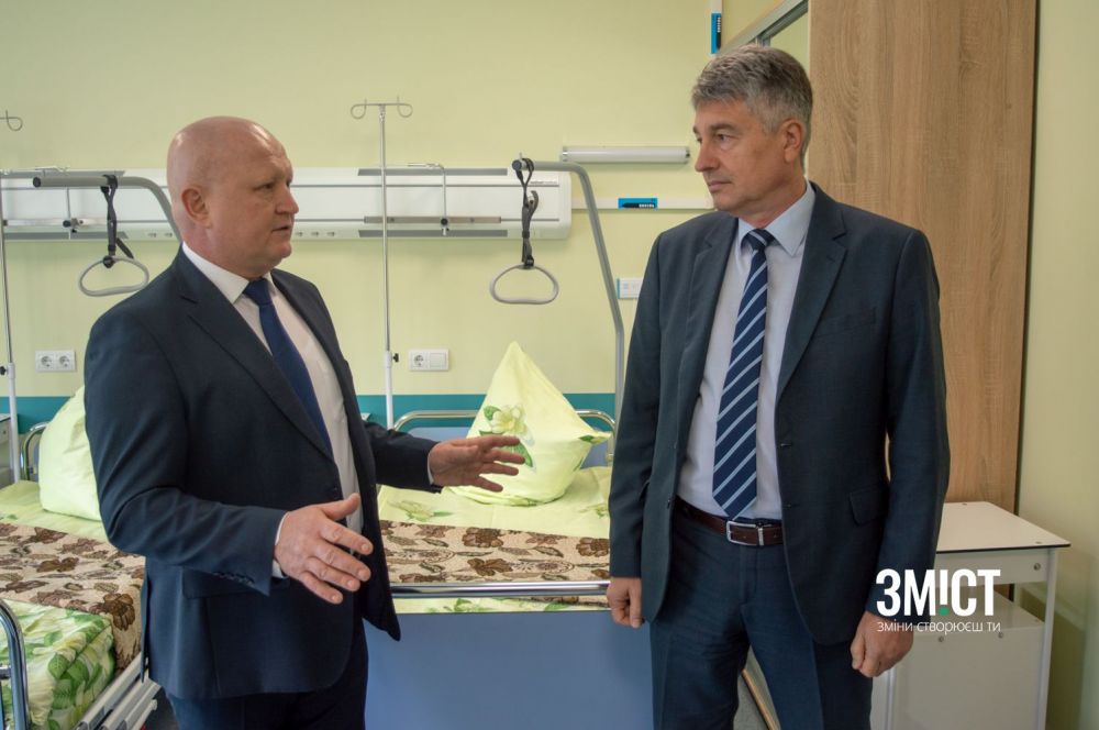 Відремонтовані відділення у полтавській лікарні