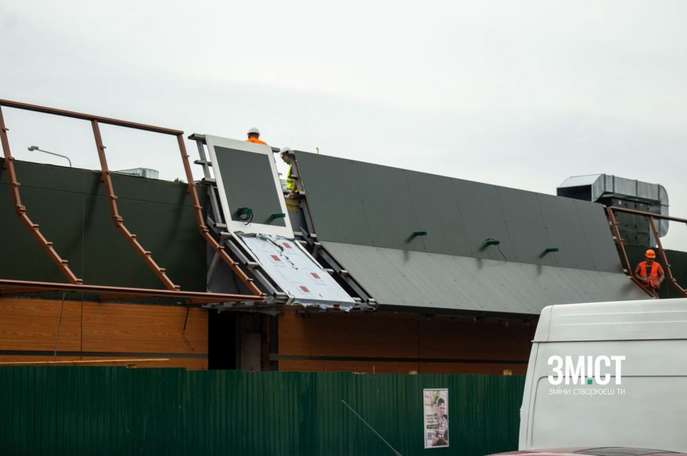 Полтавський ресторан швидкого харчування закритий на реконструкцію