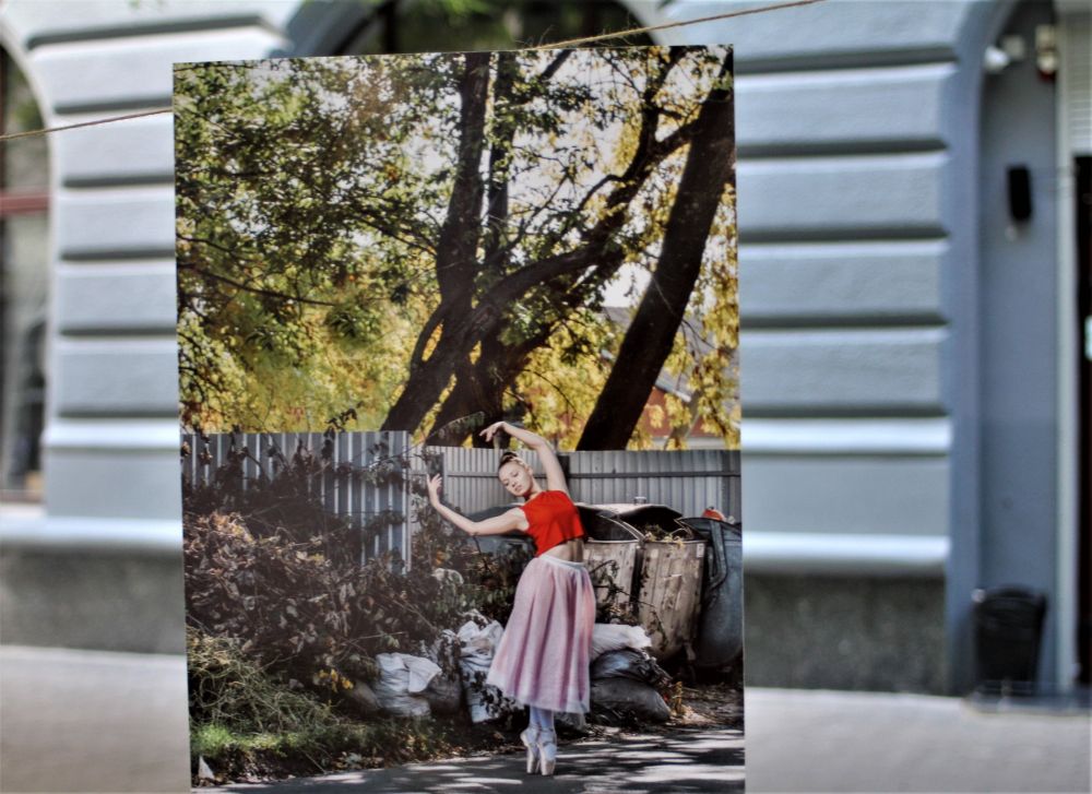 Екофотовиставка, яку відзняли на полтавських смітниках