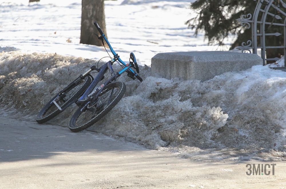 Велосипед під час слідчого експерименту