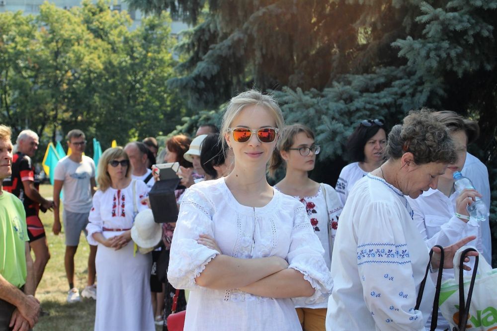 Полтавці утворили «Живий тризуб»